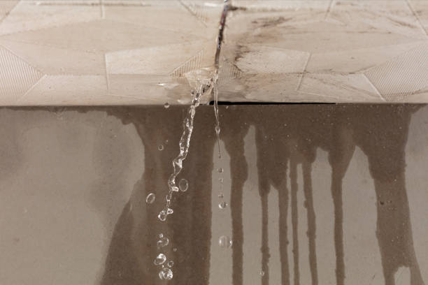 Professional Flood Damage Cleanup technician working in Slippery Rock, PA